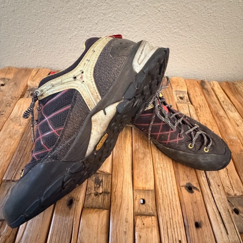 Salewa MS Firetail Hiking Approach Shoes Black Mangold Vibram Mens 12 63012-0907 - Picture 4 of 8